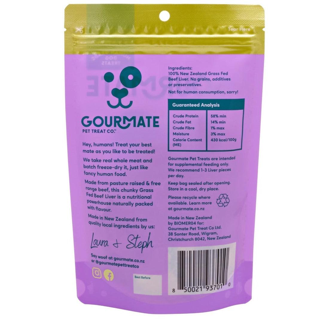 GOURMATE | 100% 放牧草飼牛肝 (65g) - 毛優小店 CareFree Salon