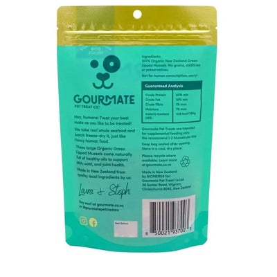 GOURMATE | 100% 紐西蘭 有機綠唇貽貝 (50g) - 毛優小店 CareFree Salon