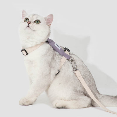 HiDREAM 山谷貓貓工型胸背牽繩組 (兩色)