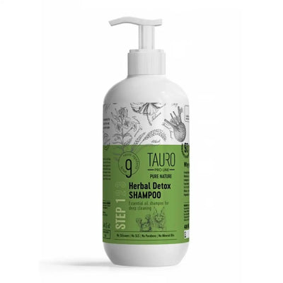 TAURO PRO LINE PURE NATURE STEP 1 草本排毒洗毛水 400ML
