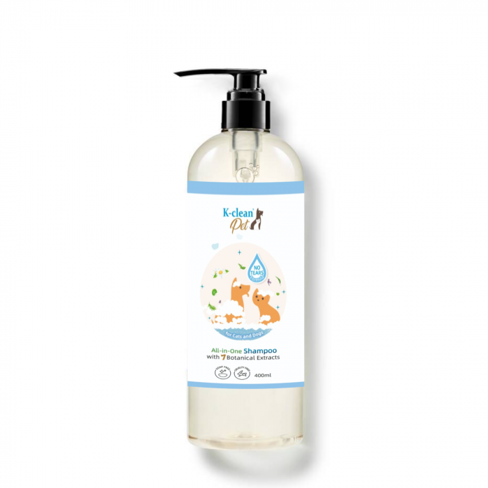 K-clean Pet 草本全效寵物沐浴露400毫升裝