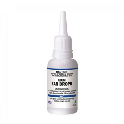 Ilium Ear Drops 殺菌治療耳蟎耳油  20ml